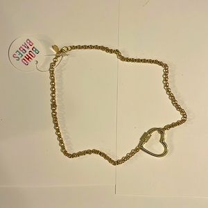 Boho Babes Gold Heart Necklace
